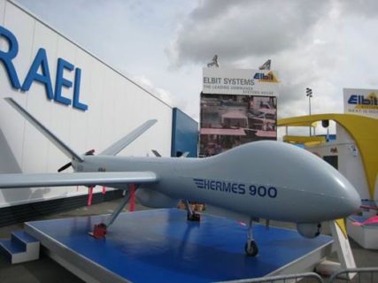 Le drone Hermes 900 – a fait ses débuts en combat quand Israël a attaqué Gaza en 2014 