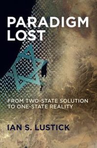 Couverture du livre : Le paradigme perdu : De la solution à deux États à la réalité à un seul État