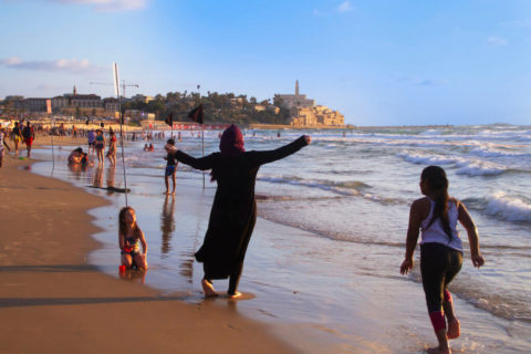 Jaffa et la mer, 8 août 2020. (Photo : Dareen Tatour)