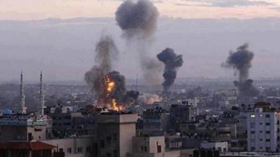 Raids et bombardements sur Gaza