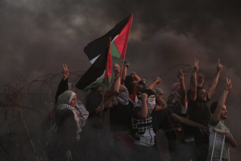 Scène de la Grande Marche du retour, la résistance à Gaza - Photo : Mohammed Zaanoun / Activestills