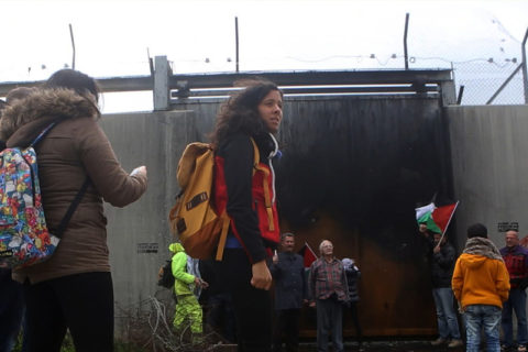 Layla Kilani en Cisjordanie occupée. (Photo : The Electronic Intifada)