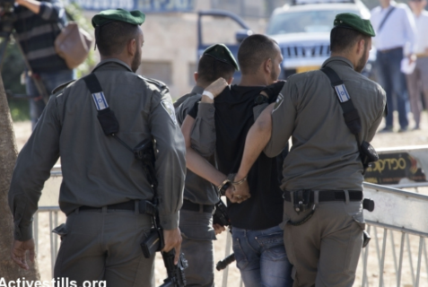 L'ordonnance militaire expose les membres des organisations de droits humains à des risques imminents de raids, d’arrestations et de représailles. (Photo : Arrestations de Palestiniens au mois de mai 2021 en Cisjordanie : Activestills)