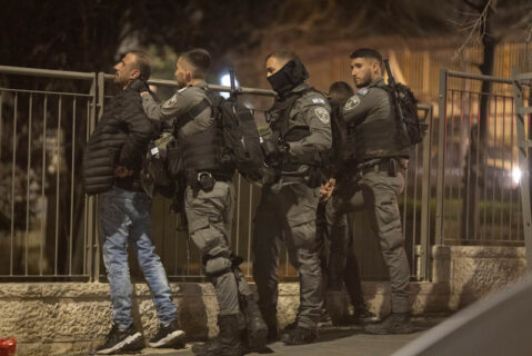 Les forces de la police israélienne sont d’une brutalité routinière envers les Palestiniens. (Photo : Oren Ziv / ActiveStills)