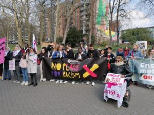 Rassemblement contre le racisme à Charleroi