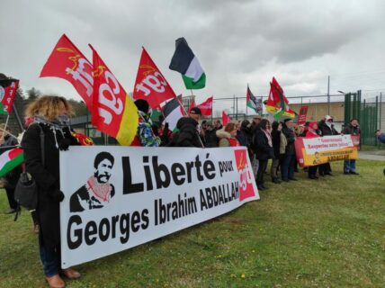 Rassemblement pour Georges Abdallah à Lannemezan