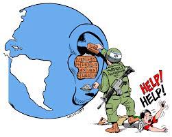Cartoon de Carlos Latuff : Machine de propagande israélienne"