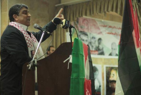 Raja Eghbarieh, membre fondateur du mouvement Abna’ al-Balad et maintes fois prisonnier politique. (Photo : via Samidoun)