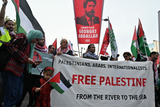 “From the river to the sea, Palestine will be free !"