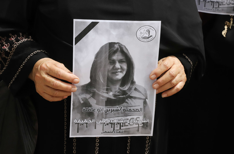 Les responsables israéliens ont dit qu’ils avaient été informés que le FBI avait ouvert une enquête sur l’assassinat de Shireen Abu Akleh en mai dernier. (Photo : Rahaf Aziz / APA images)