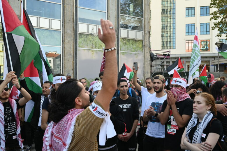 Marche pour le Retour et la Libération de la Palestine et en soutien à la résistance palestinienne, Bruxelles 29 octobre 2022