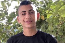 L'adolescent Amer Khaled Lutfi al-Khamour