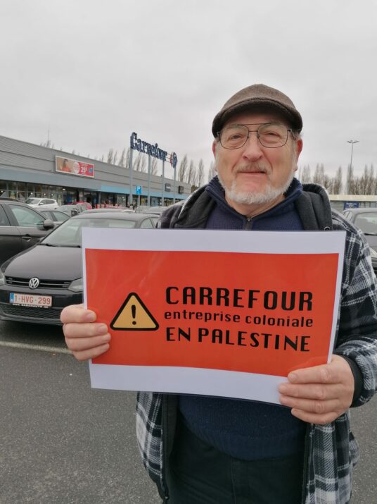 Carrefour, entreprise coloniale en Palestine