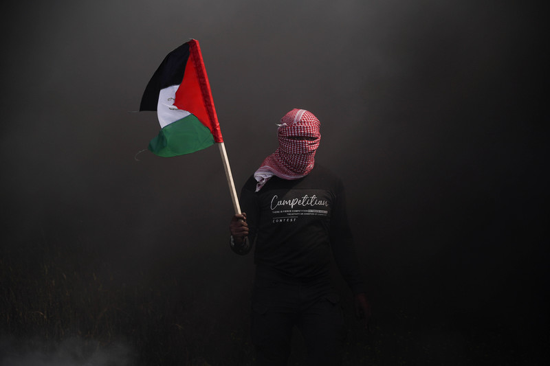 L’Autorité palestinienne doit cesser de faire le jeu d’Israël.  Les entretiens de Sharm al-Sheikh ont déclenché à Gaza des protestations dépassant les clivages politiques. (Photo : Saher Elghorra / ZUMA Press)
