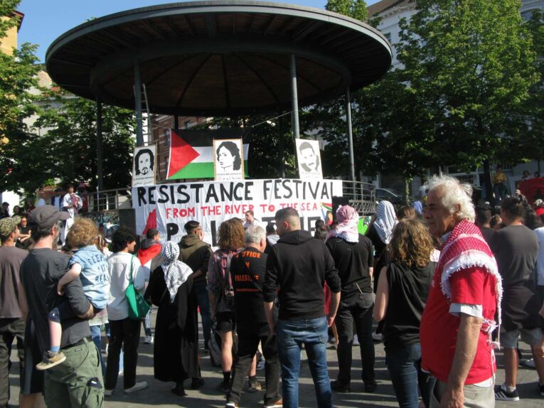 Festival Résistance Bruxelles. Photo : Rudi Barnet.