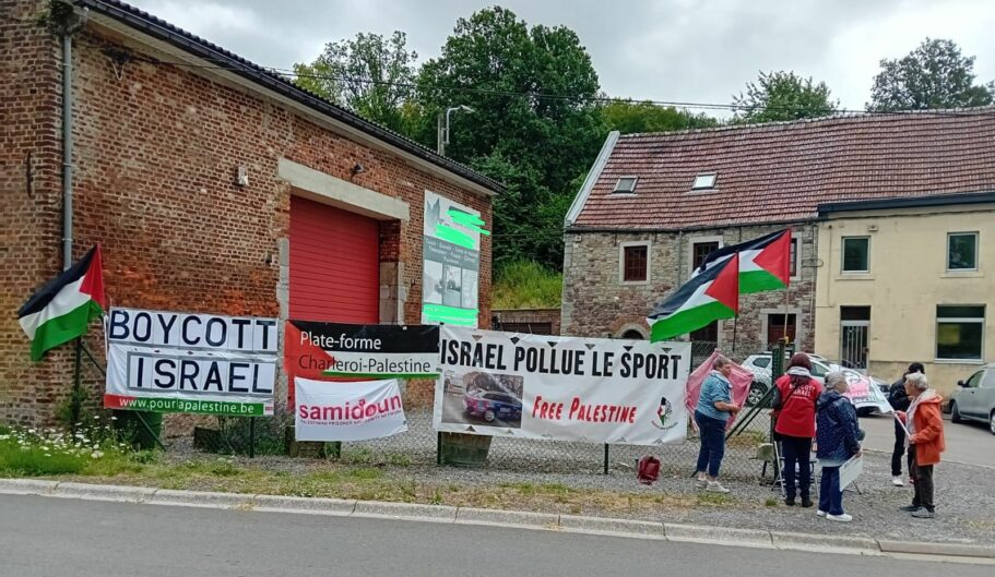 La Plateforme Charleroi-Palestine en activité