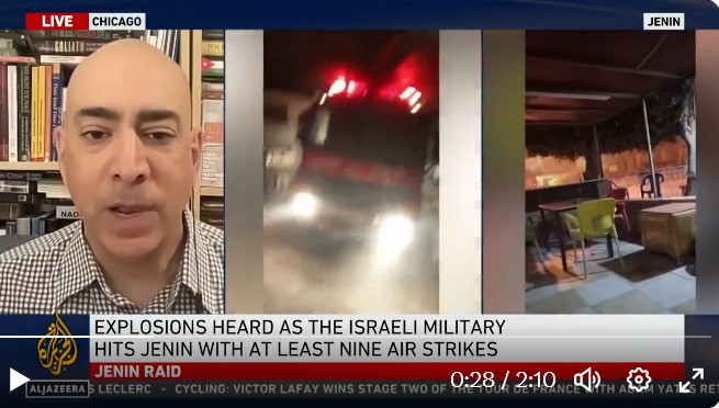 Ali Abunimah commente l'invasion israélienne de Jénine
