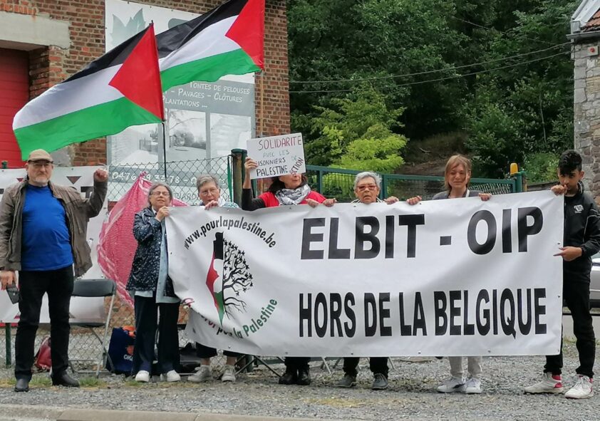 La Plateforme Charleroi-Palestine en activité