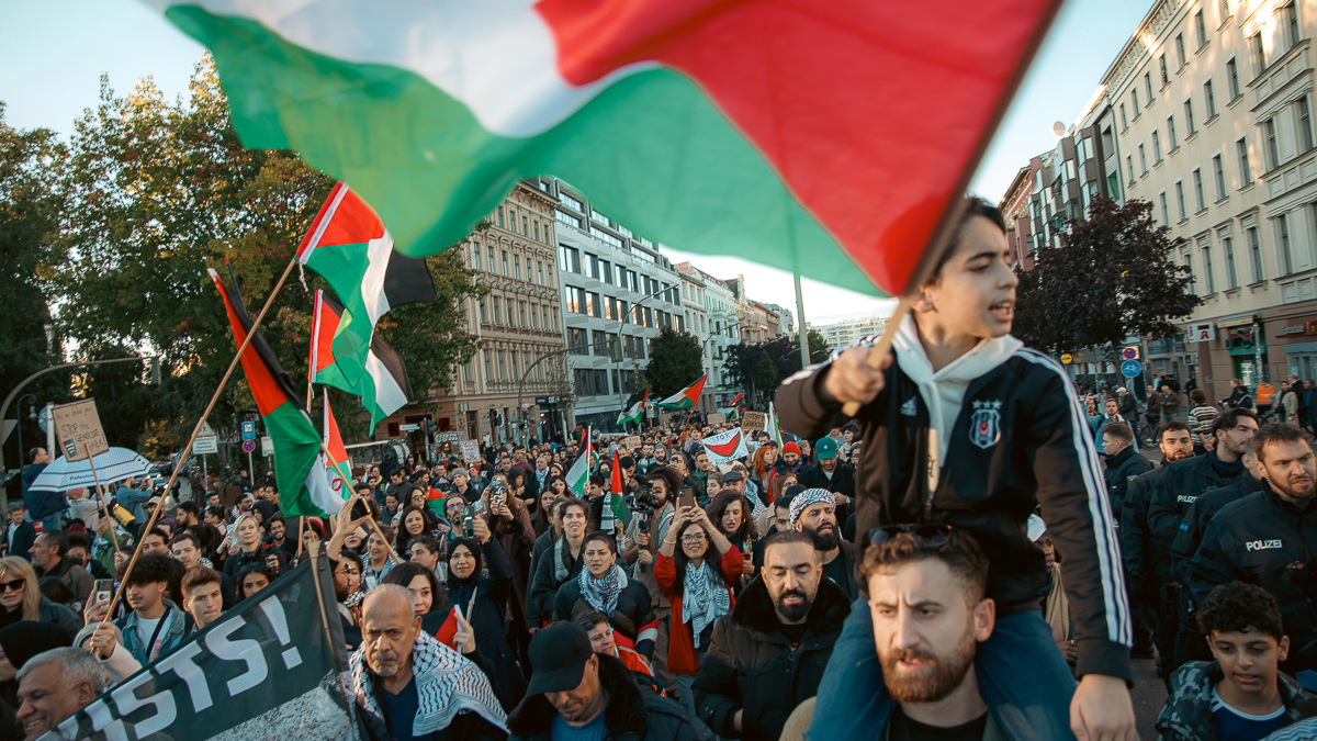 Allemagne : À Berlin, des manifestants descendent dans la rue en solidarité avec la Palestine
