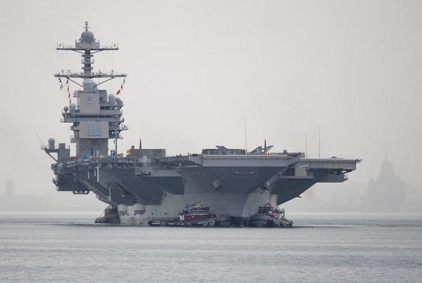 L'Occident se mobilise pour soutenir Israël : les EU envoie le porte-avions américain USS Gerald R Ford 