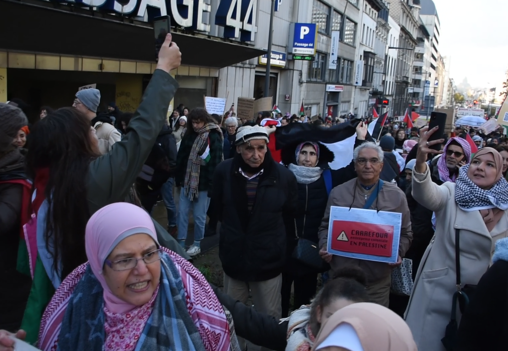 Charleroi se mobilise pour l'arrêt du génocide à Gaza 