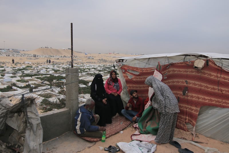 Les femmes de Gaza sont contraintes de vivre dans des conditions malsaines. 