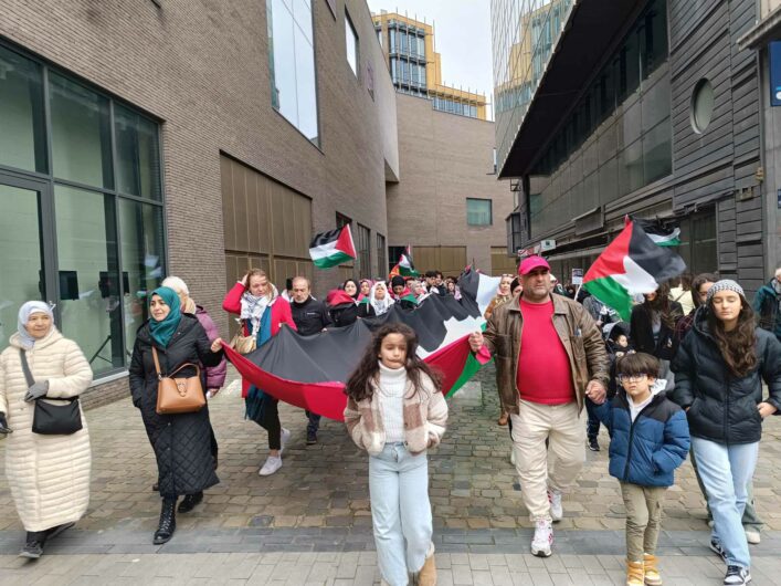 Manifestation pour la Palestine, Charleroi 9 mars 2024