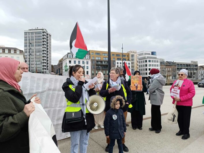 Manifestation pour la Palestine, Charleroi 9 mars 2024