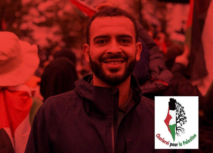 Mohammed Khatib, coordinateur européen de Samidoun, réseau de soutien aux prisonnier.e.s palestinien.ne.s