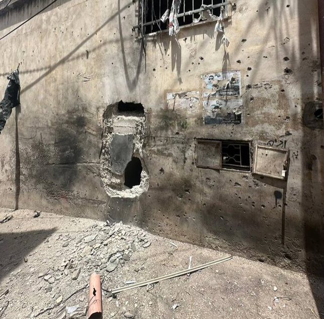 Jénine : destruction de bâtiments résidentiels
