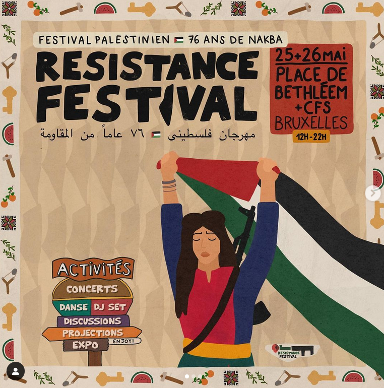 Affiche du Festival Résistance