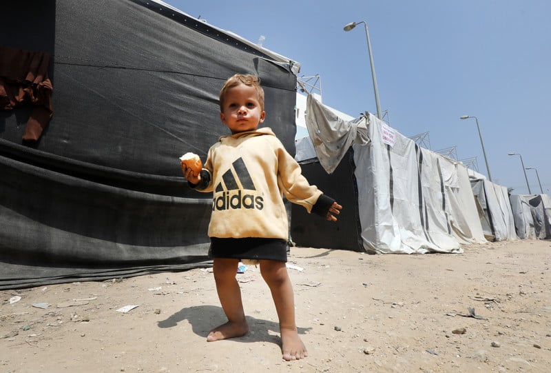 Les conditions de vie dans les tentes, à Gaza, sont épouvantables.