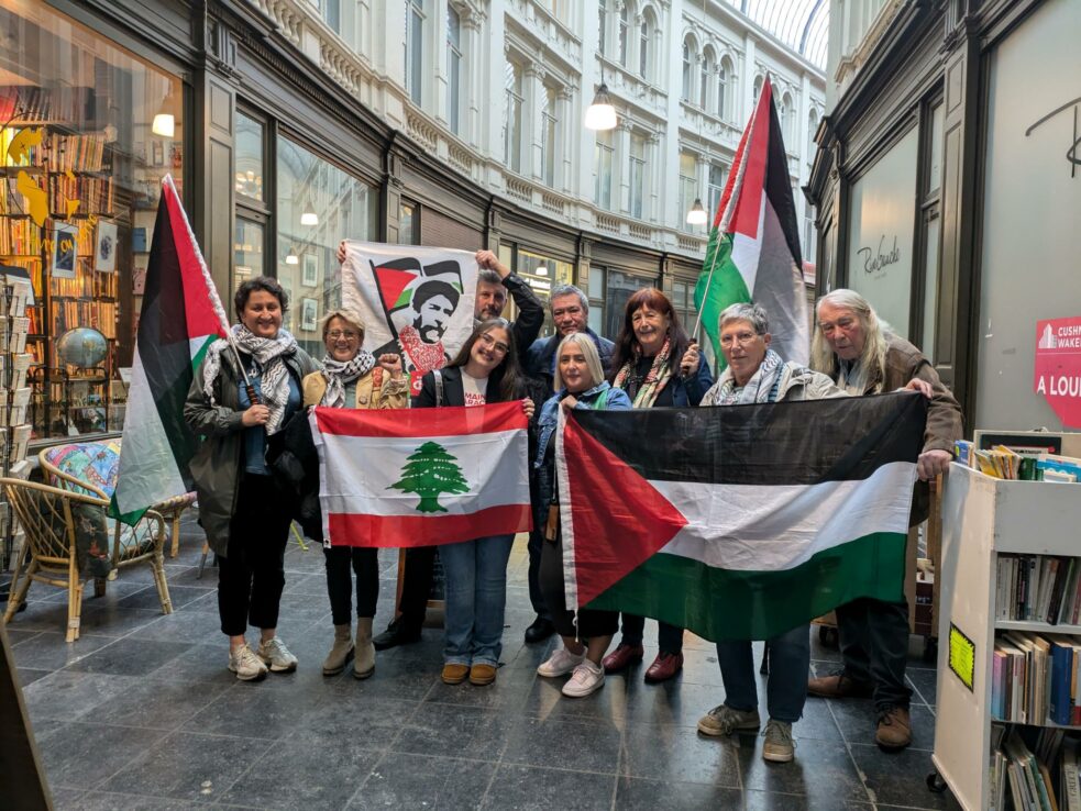 Photo prise après une rencontre à Livre ou Verre, Passage de la Bourse, Charleroi, le 25 septembre 2024