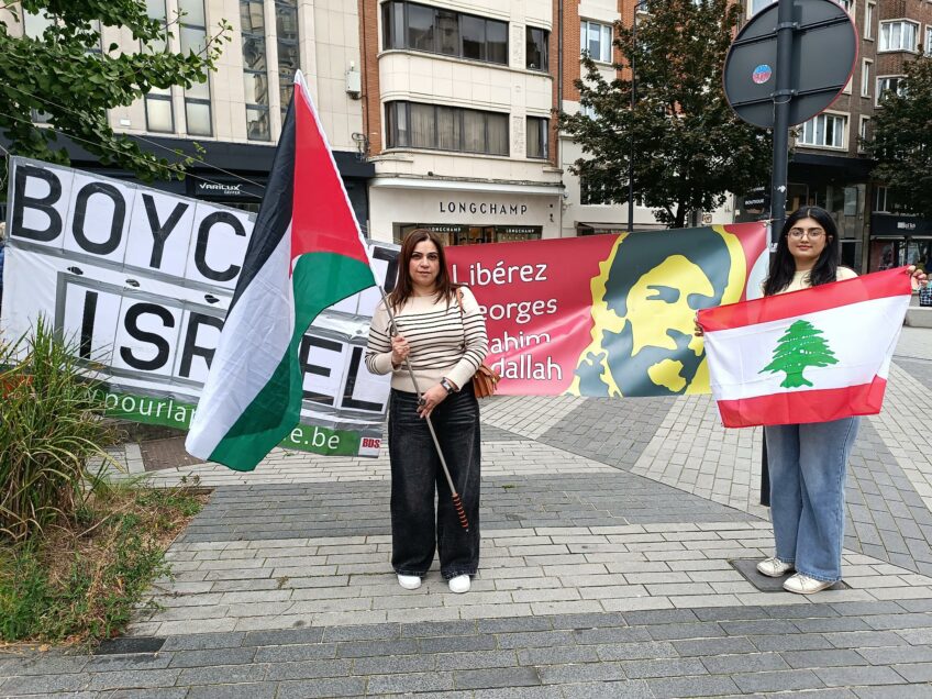 Soutien aux peuples palestinien et libanais et à Georges Abdallah, le 28 septembre à Charleroi