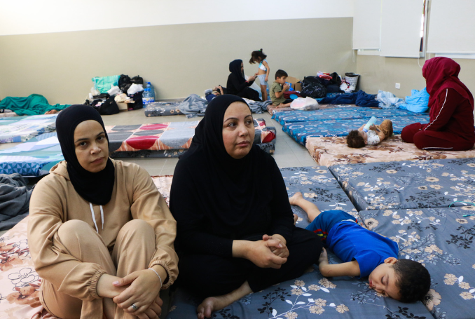 Plus d'un million de Libanais ont fui leurs foyers dans le sud du Liban, la vallée de la Bekaa et le district sud de Beyrouth.