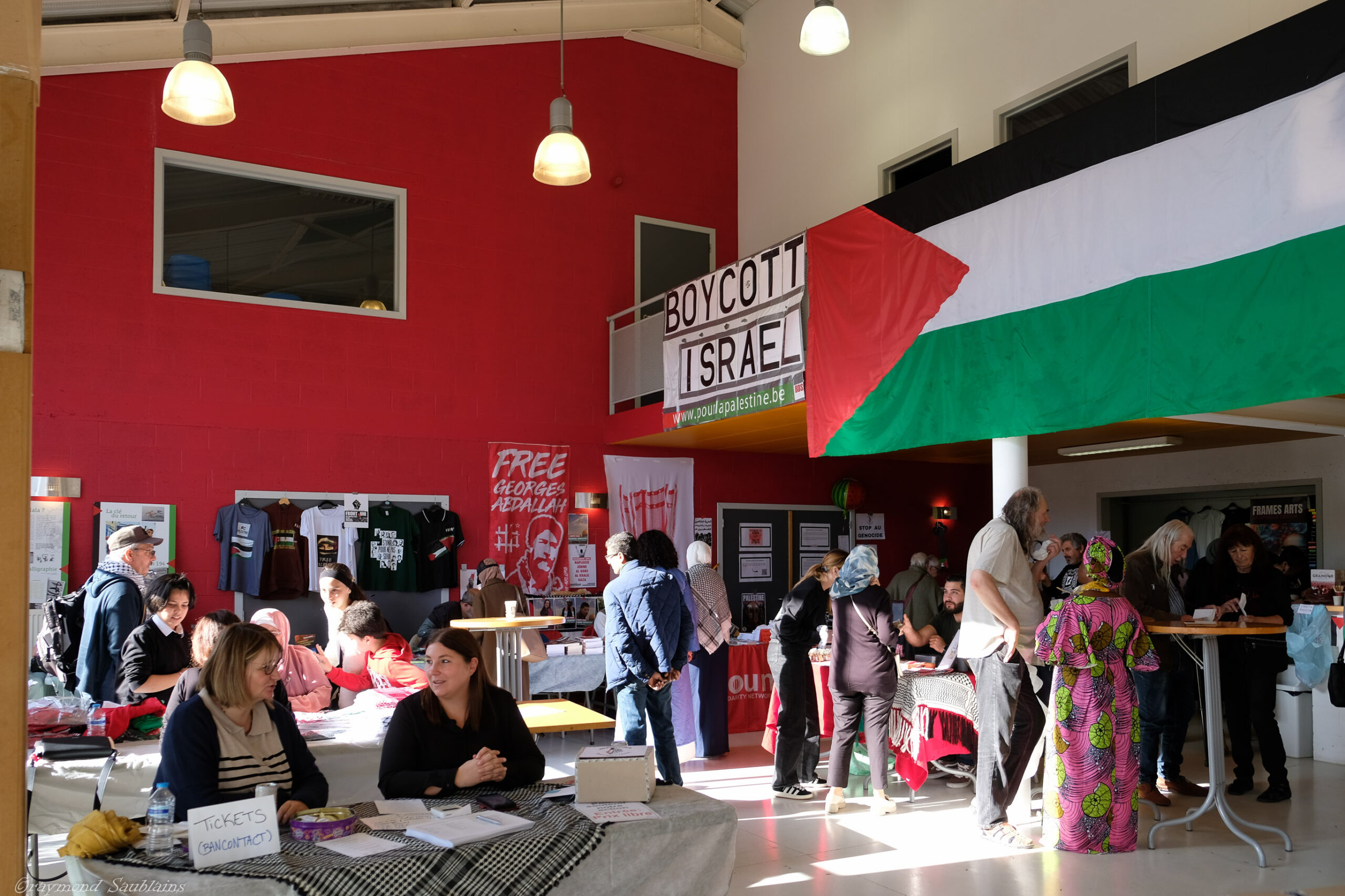 12 h pour la Palestine, samedi 26 octobre à Marchienne-au-Pont. Organisation : la Plateforme Charleroi-Palestine.