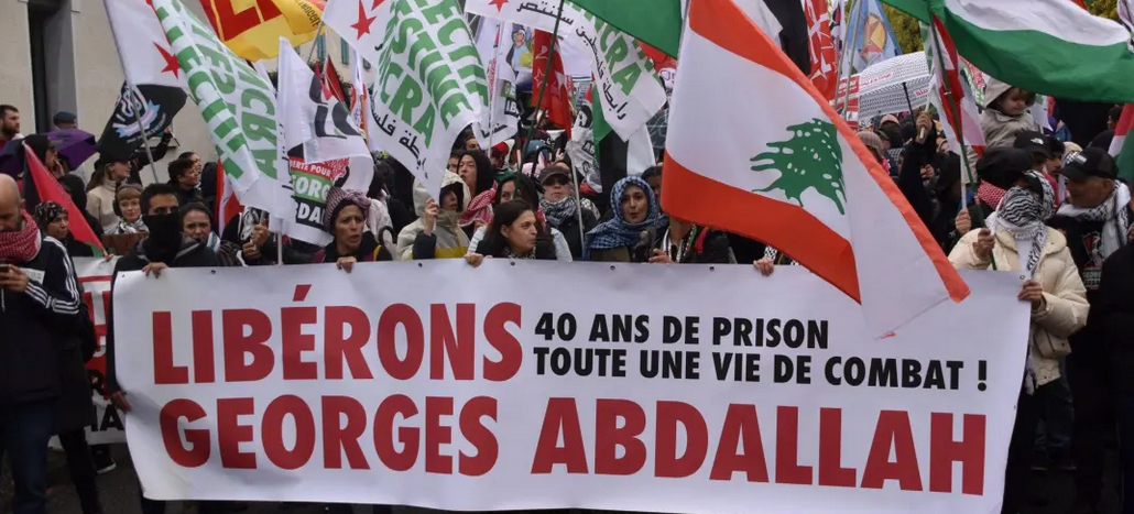 Manifestation pour la libération de Georges Abdallah