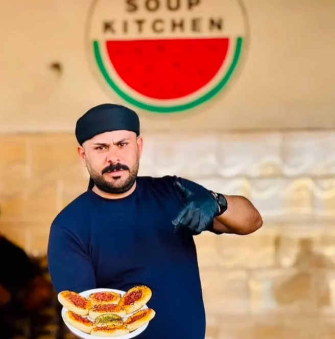 Le chef cuisinier Mahmoud al-Madhoun