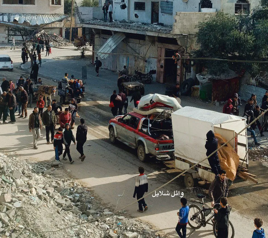 Le Déluge des Gens libres. Les Palestiniens rentrent chez eux.