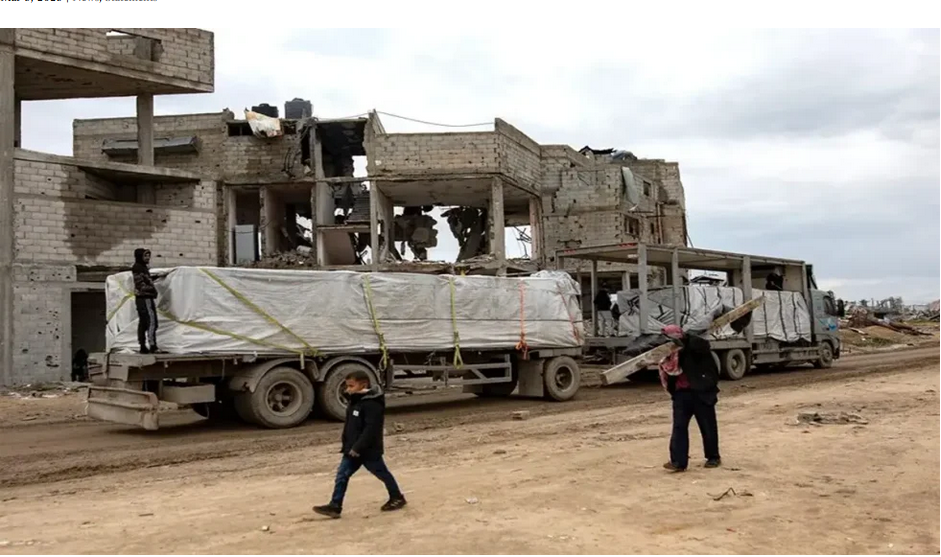 L'occupation empêche l'aide humanitaire d'entrer à Gaza