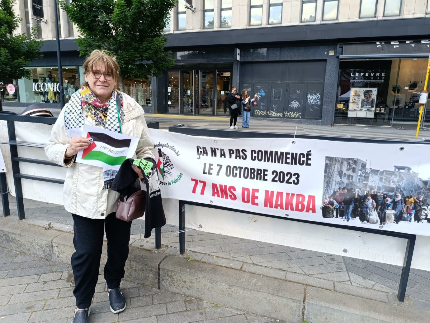 Ca n'a pas commencé le 7 octobre 2023. 77 ans de Nakba.