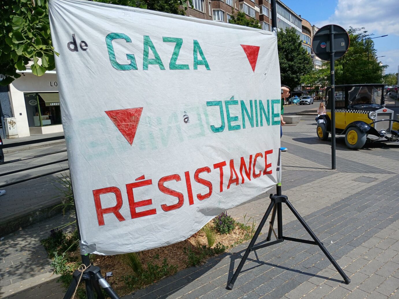 77 ans de Nakba. Calicot : de Gaza à Jénine - Résistance
