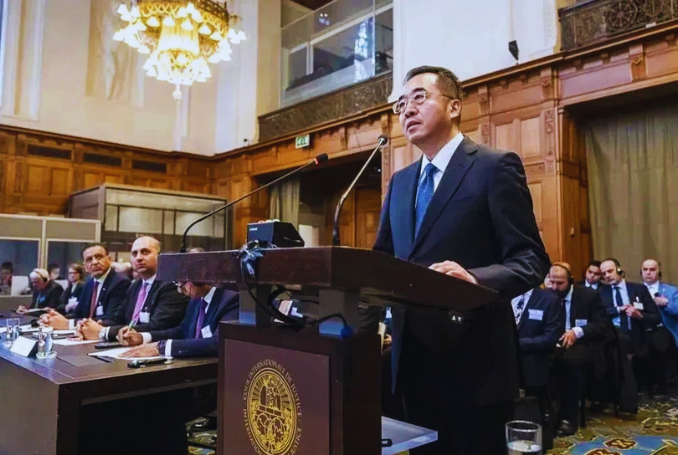 Ma Xinmin, représentant de la Chine auprès de la CIJ. (Photo : via le site web de la CIJ)