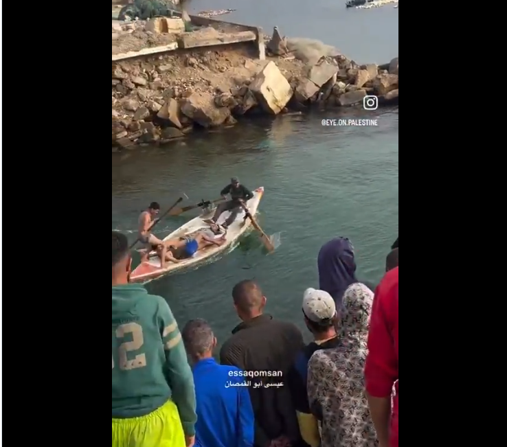 Le 10 mai, des canonnières israéliennes ont tiré sur des pêcheurs de Gaza