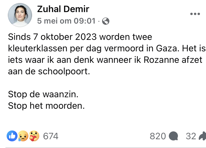 L'indignation morale de Zuhal Demir