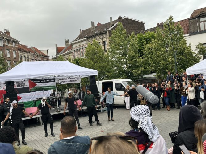 La 3e édition du Festival Résistance s’est tenue à Saint-Gilles, sur la place Bethléem.