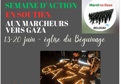 Semaine d'action aux m-Marcheurs vers Gaza