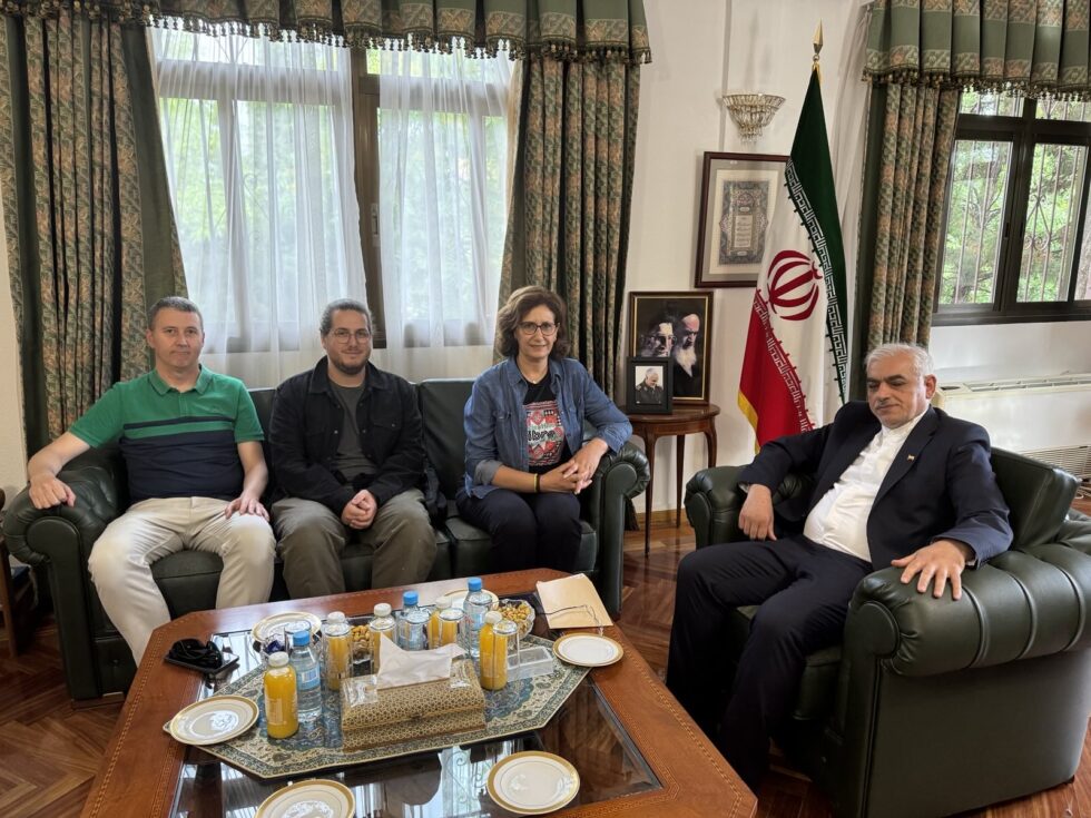 L'ambassadeur d'Iran à Madrid reçoit une délégation de Masar Badil, le Mouvement alternatif de la voie révolutionnaire palestinienne