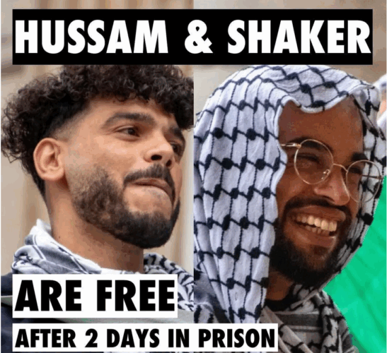 Shaker et Hussam sont libres !