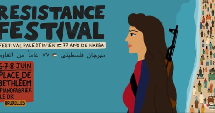La 3e édition du Festival Résistance s’est tenue à Saint-Gilles, sur la place Bethléem.
